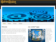 Tablet Screenshot of adveractive.com